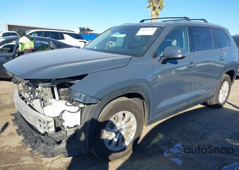 2024 Toyota Grand Highlander Platinum z USA, uszkodzony, nr VIN 5TDAAAB55RS02874